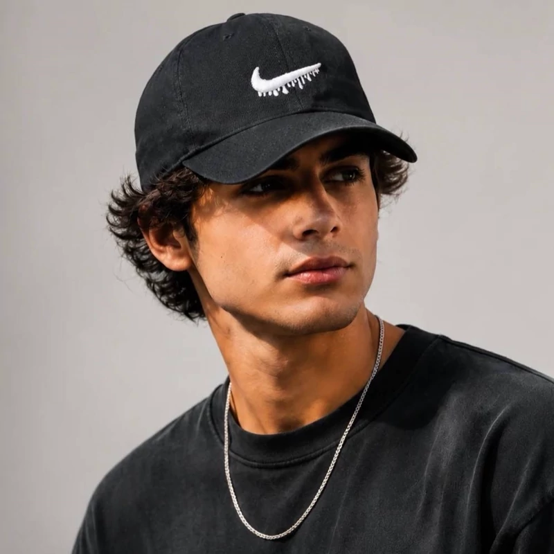 کلاه نقابدار بیسبالی کتان مدل Nike