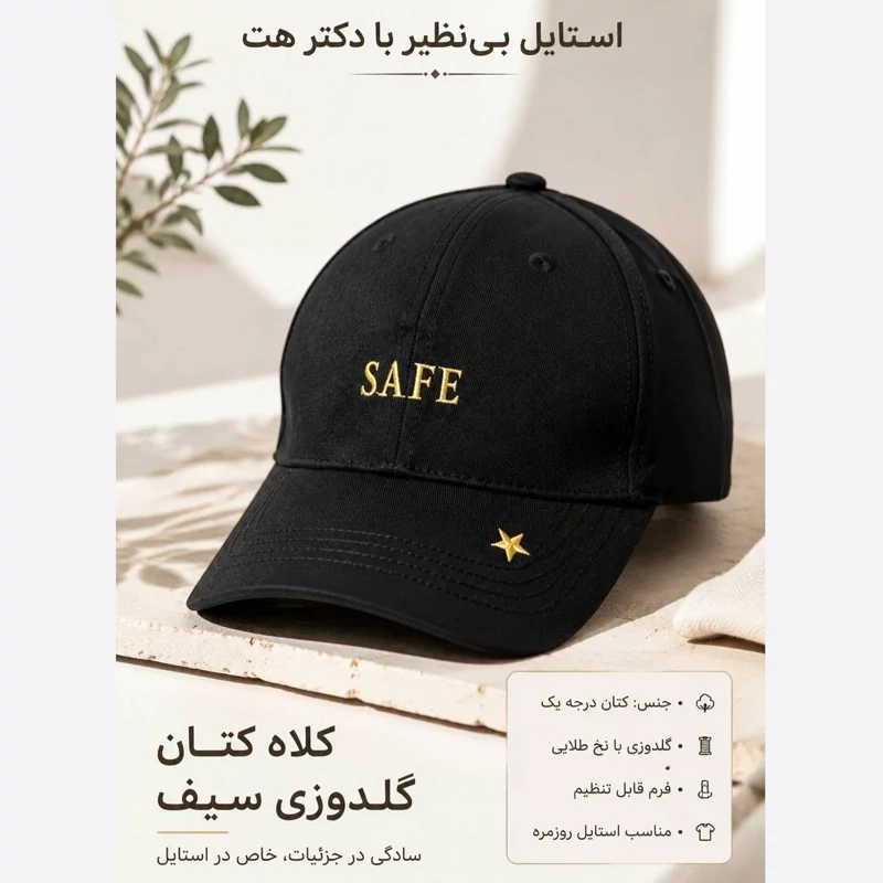کلاه نقابدار بیسبالی مدل SAFE