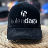 کلاه نقابدار بیسبالی جلو مخمل پشت تور بالنسیاگا Balenciaga