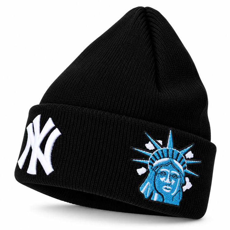 کلاه بافت اسپرت یونیسکس مدل NY | طرح استایل نیویورک